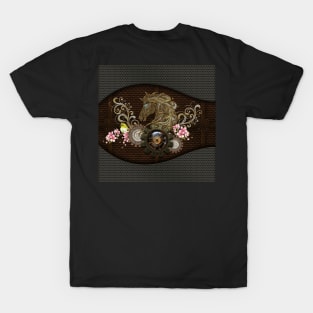 This unique steampunk horse T-Shirt